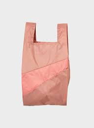 The new Shopping Bag Try & coral medium