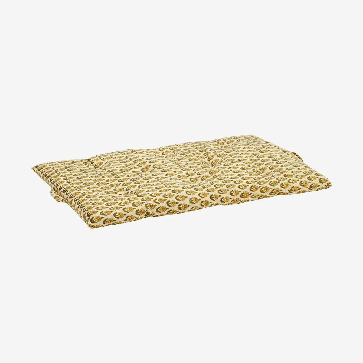 Madam stoltz printed cotton mattress sunflower 60x100cm