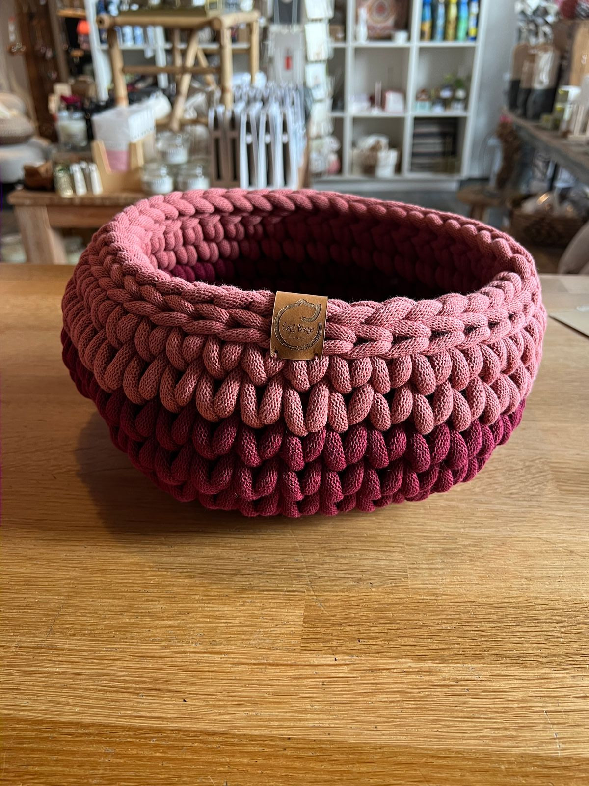 CatNapBasket Cherry Pioen maat S