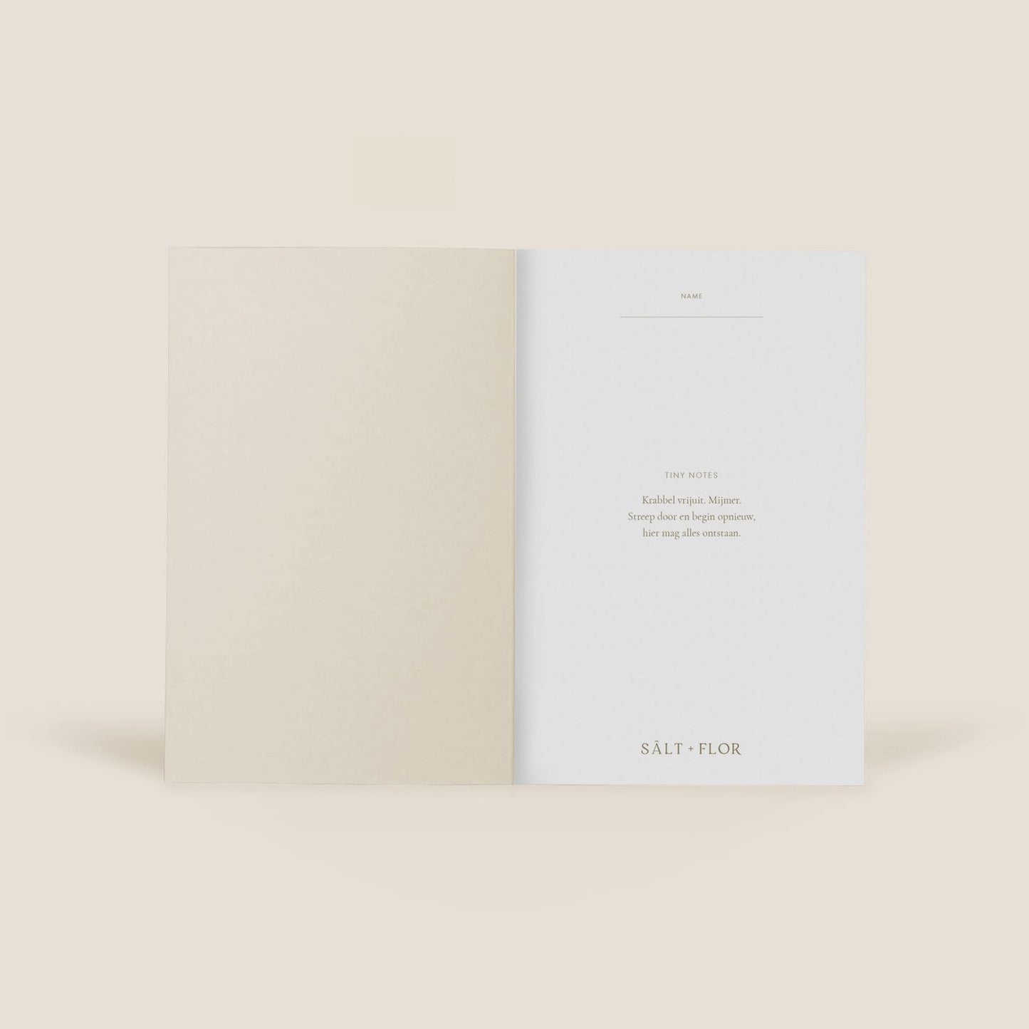 Salt + Flor tiny notes golven