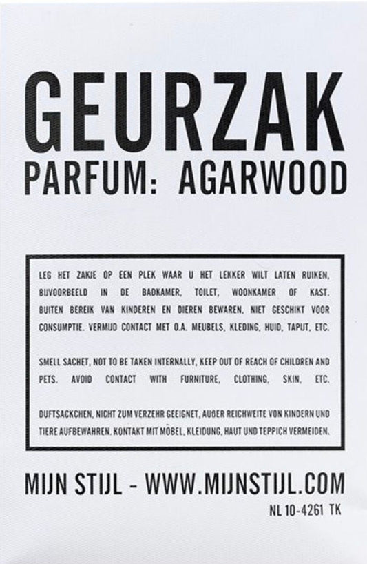 Mijn stijl Geurzak Agarwood
