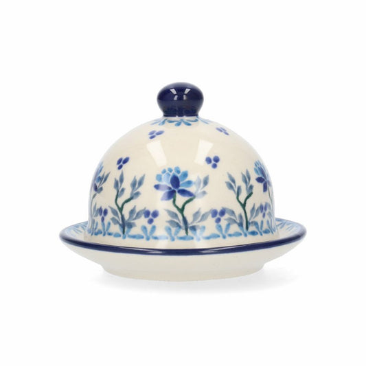 Bunzlau Castle butter dish round daydream