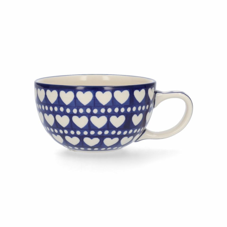 Bunzlau castle cappuccino 400 ml blue valentine