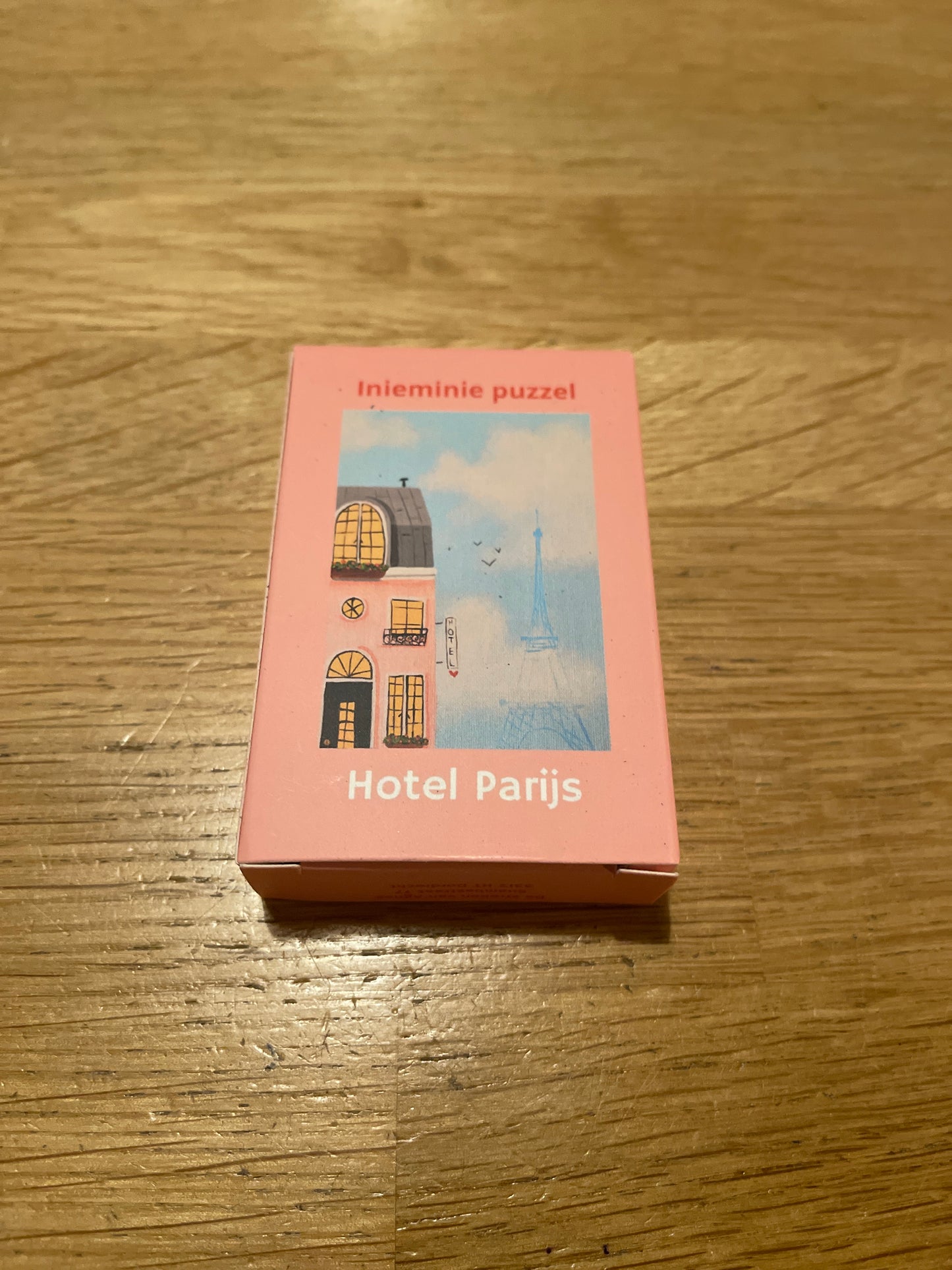 Streken Van Agnes Mini Puzzel Hotel Parijs