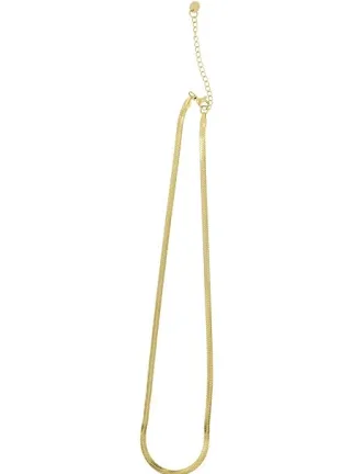 Zusss platte ketting met visgraat structuur