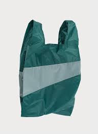 The new Shopping Bag Pine & grey large