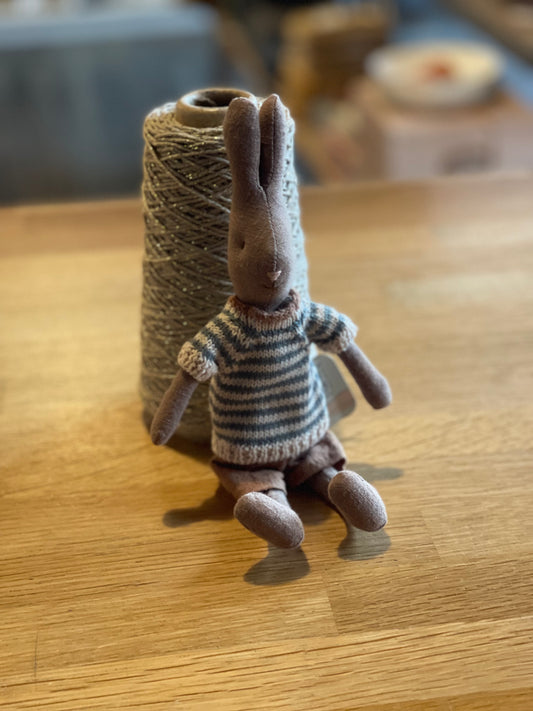 Konijn streep truitje met short