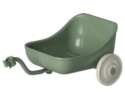 Aanhanger fiets muis groen