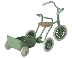 Aanhanger fiets muis groen