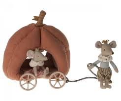 Pompoen koets muis