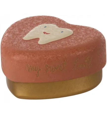 Maileg tooth box roze