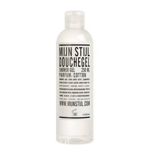 Mijn stijl douchegel transparant parfum cotton 250ml wit