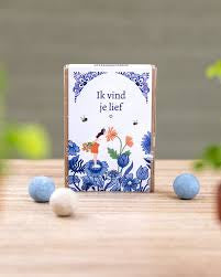 Blossombs Mini Delft Blue Kisses