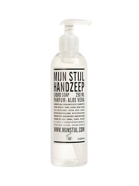 Handzeep 250 ml parfum Aloe Vera transparant