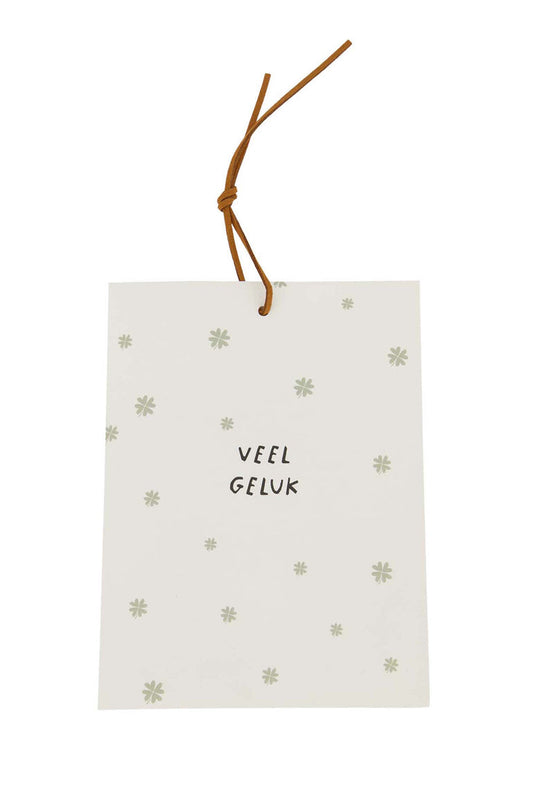 Zusss geurzakje veel geluk wit / groen