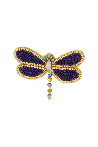 Zusss libelle broche nicht blue