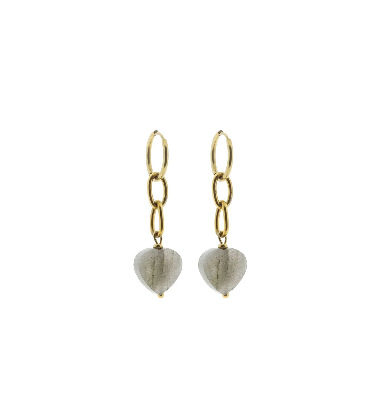 Solid gold earring beloved