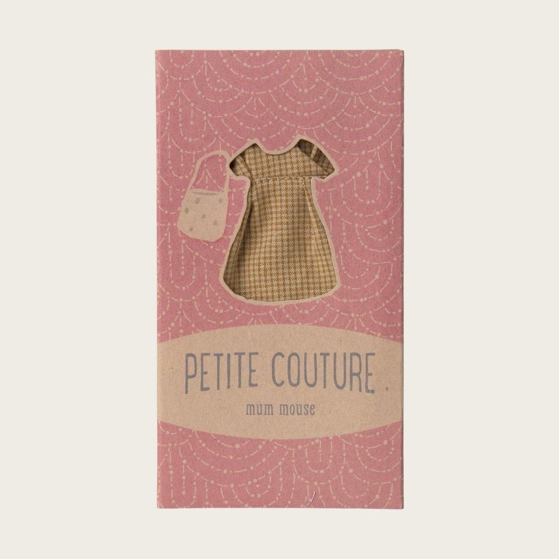 Maileg dress and bag mum mouse