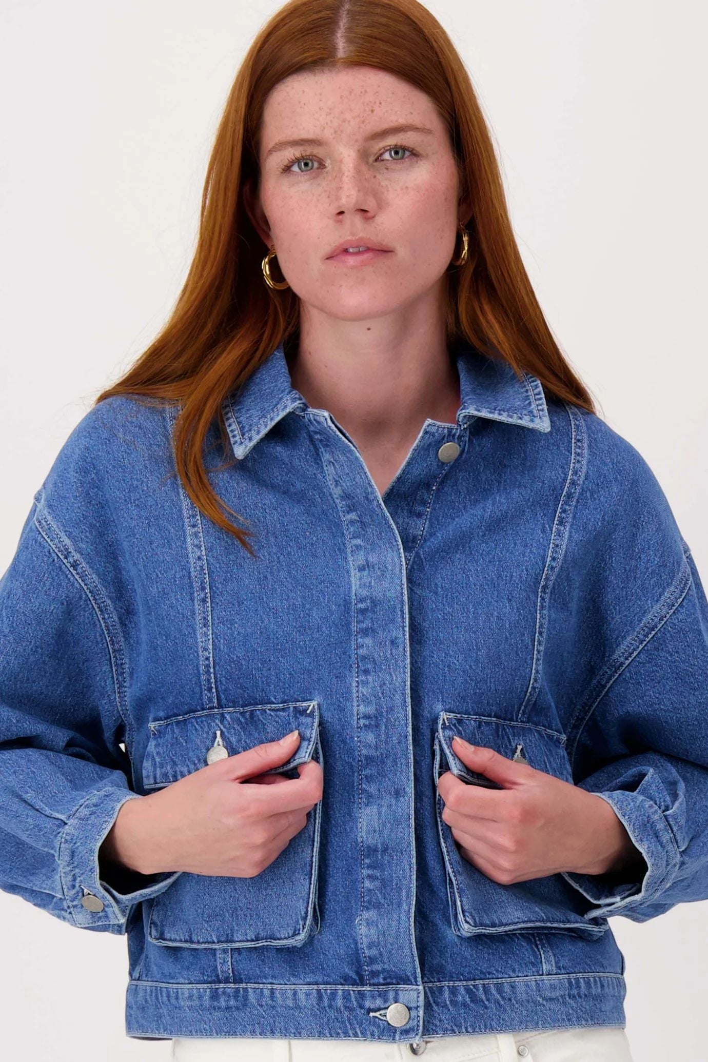 Zusss boxy denim jack
