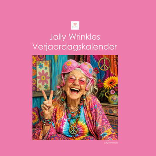Jolly wrinkles verjaardags kalender