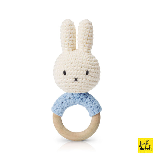 Miffy / Nijntje handmade teether Blue + music