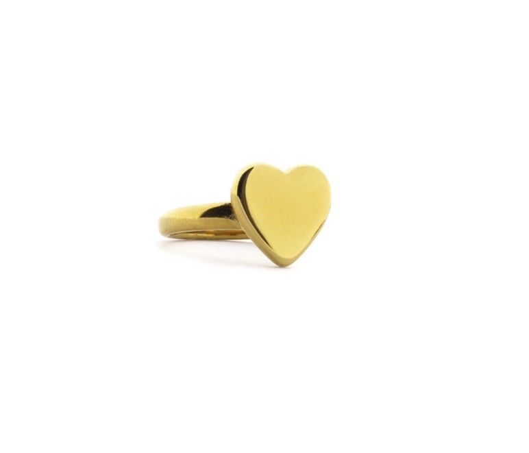 Qoss nadia hart ring goud