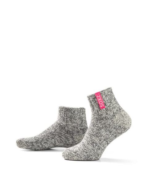 Sox3103 soxs originals laag grijze wol bubble gum 37-41