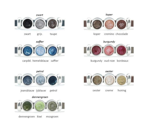 Qoss Puck armband zilver XL