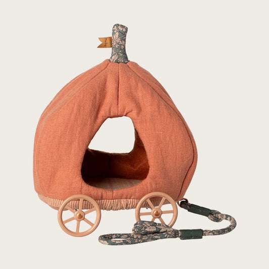 Maileg Pumpkin Carriage Mouse