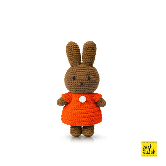 Melanie / Nina handmade and her orange dress