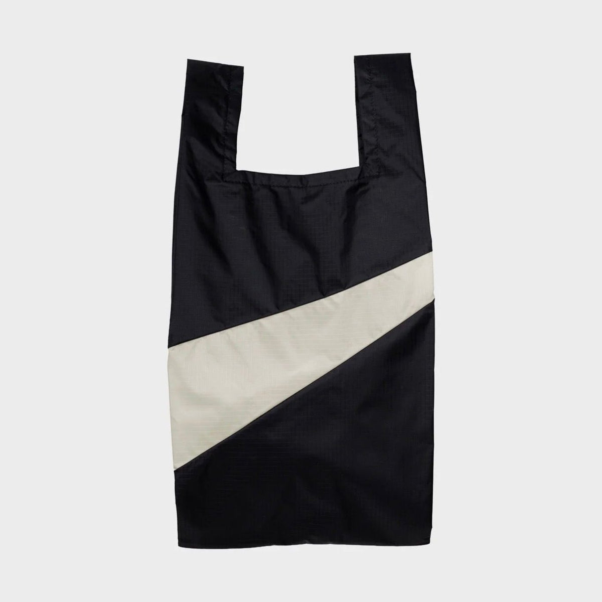 Susan Bijl the new shopping bag Black & Cloud MEDIUM