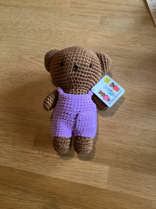 Boris Handmade  and his lilac overall