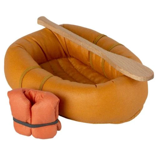 Maileg rubber boat mouse