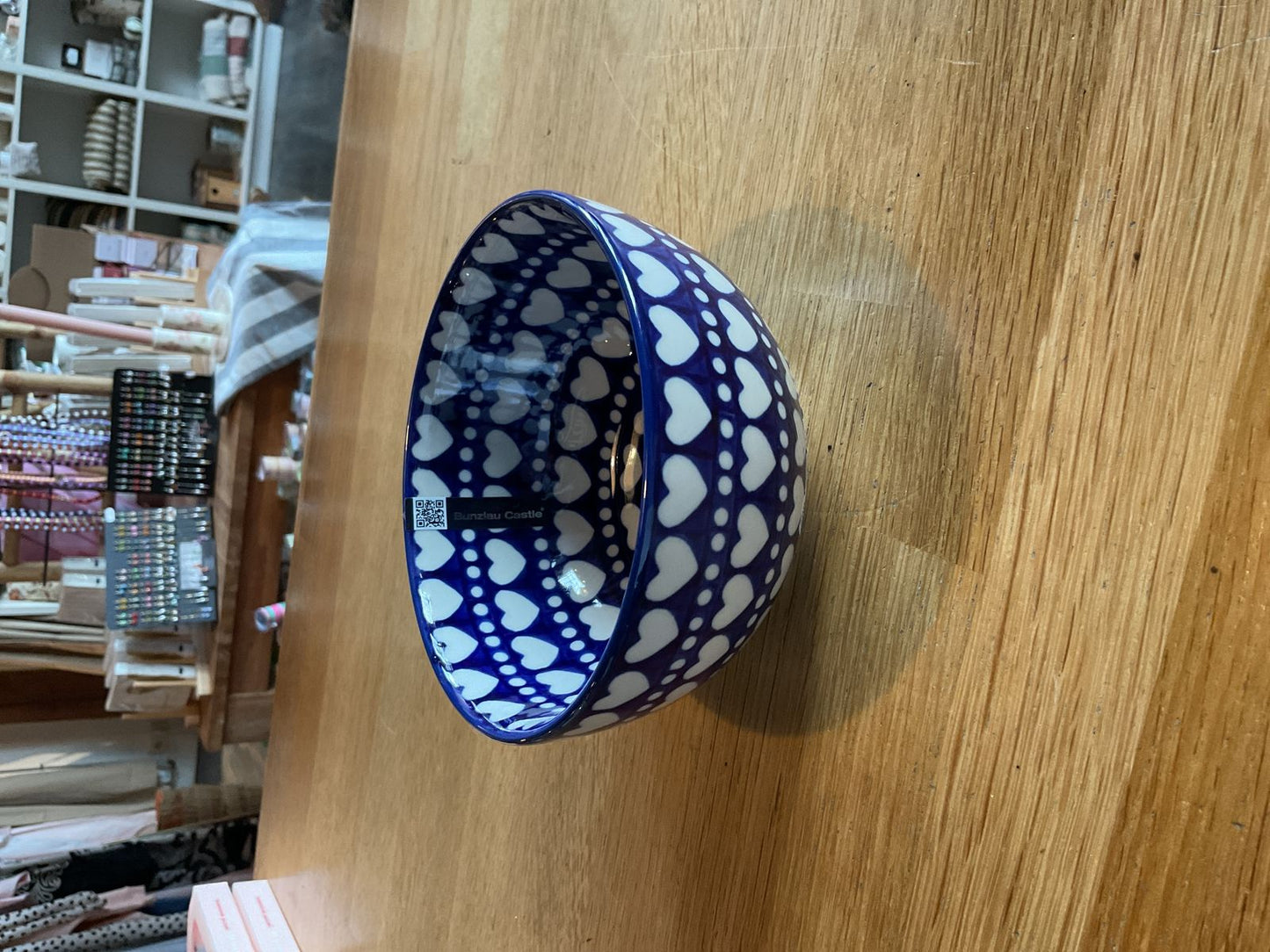 Bunzlau castle rice bowl 600 ml blue valentine