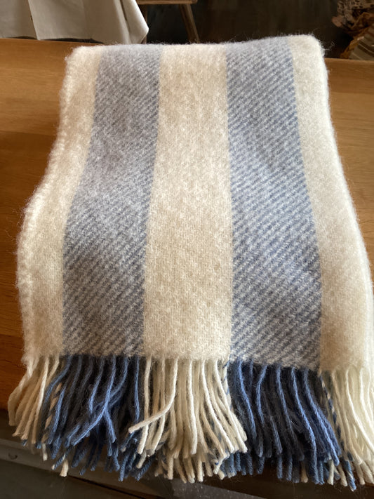 Klippan Gotland vertical stripe blue
