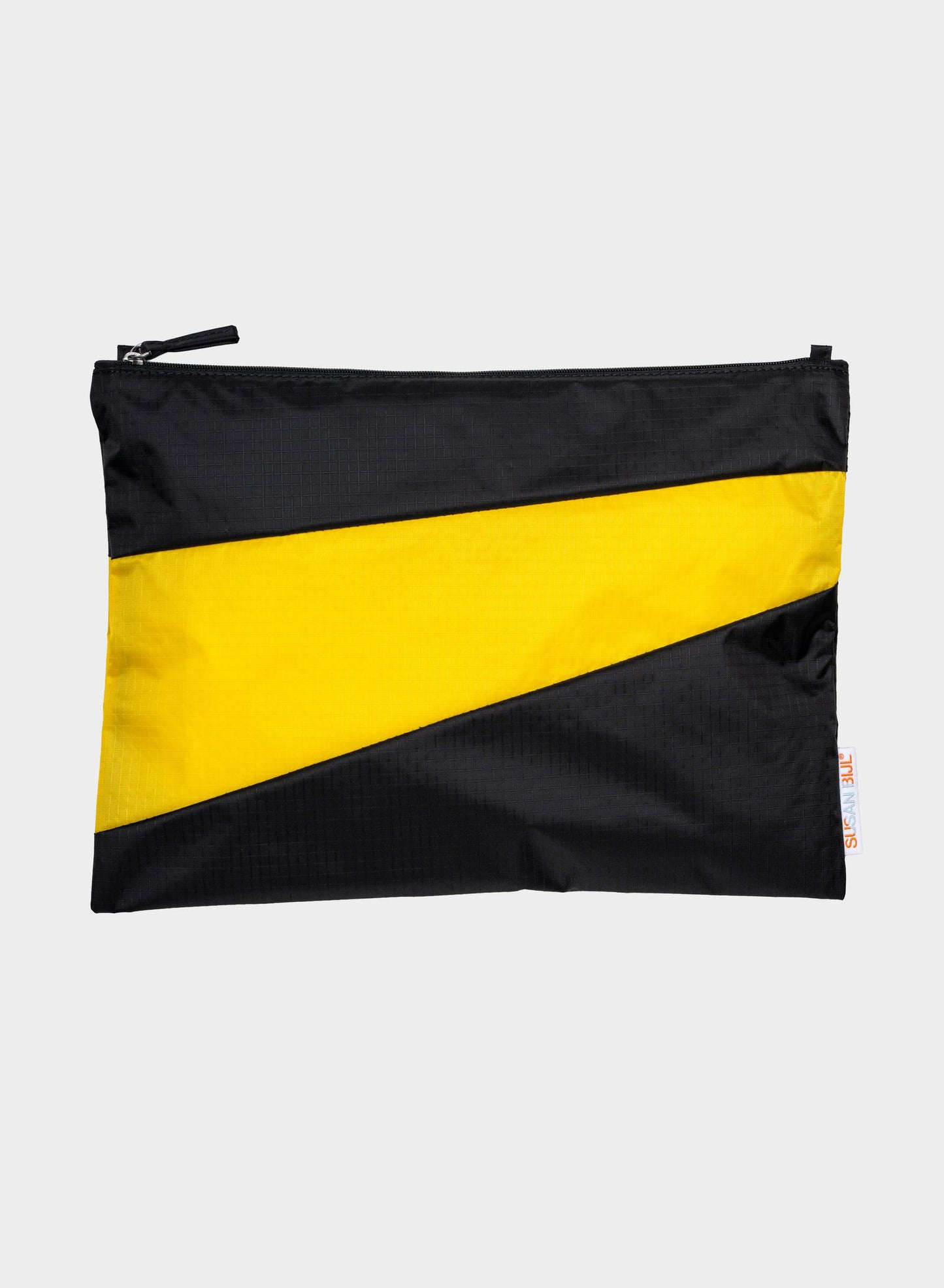Susan Bijl the new pouch Black & Sunflower large