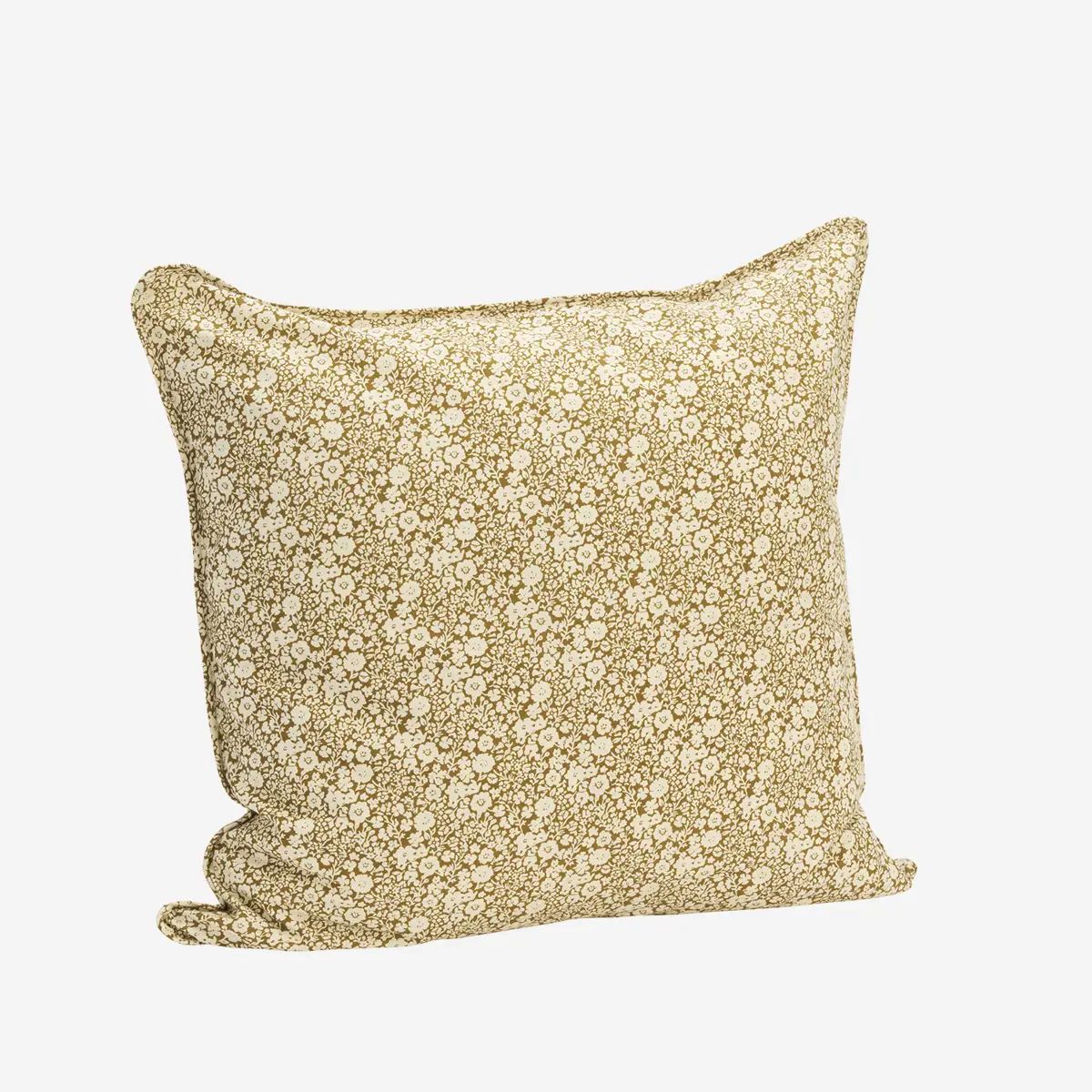 Madam stoltz printed cushion cover caramel flower 50x50