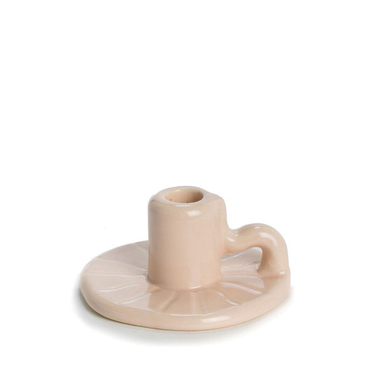 Rustik lys kandelaar rainbow mini blush