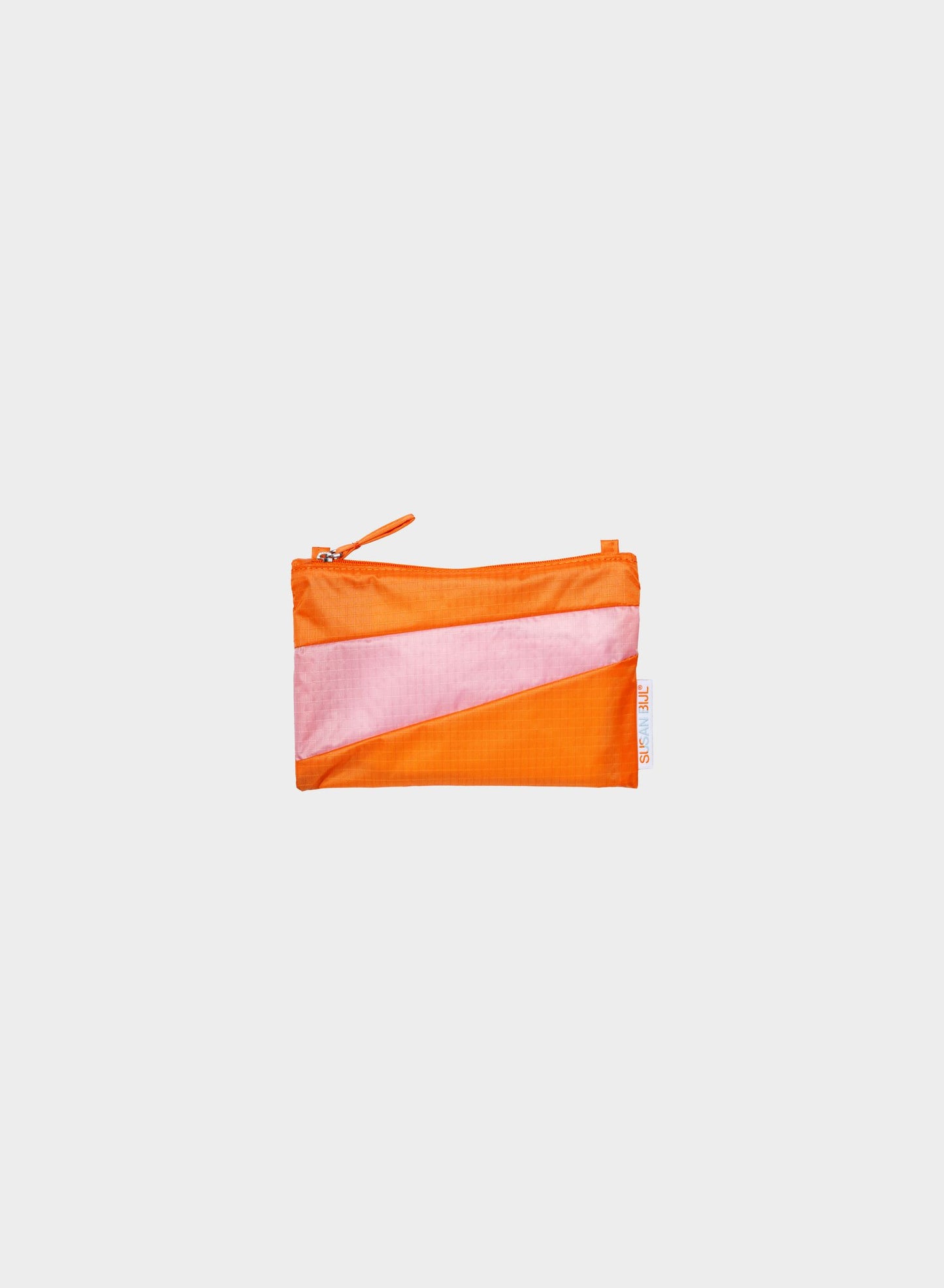 Susan Bijl the new pouch orange & pink panter Small