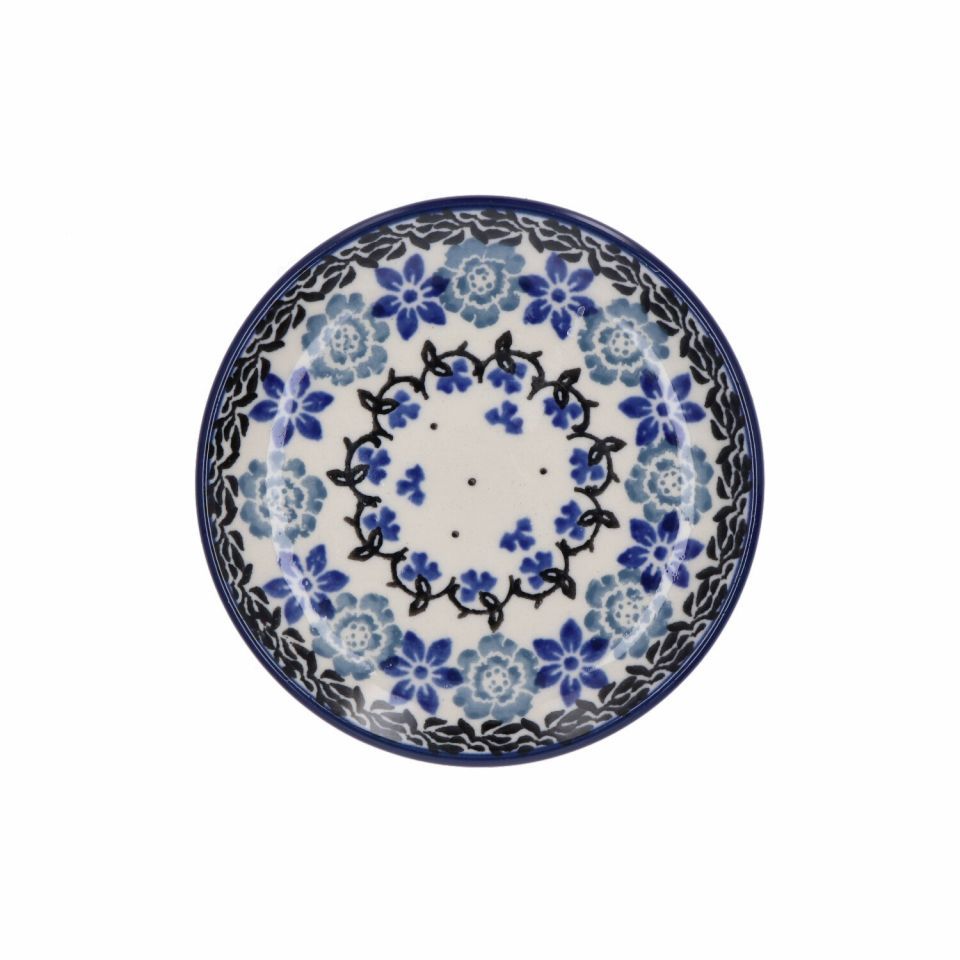 Teabag dish round Belle fleur 1262-1829