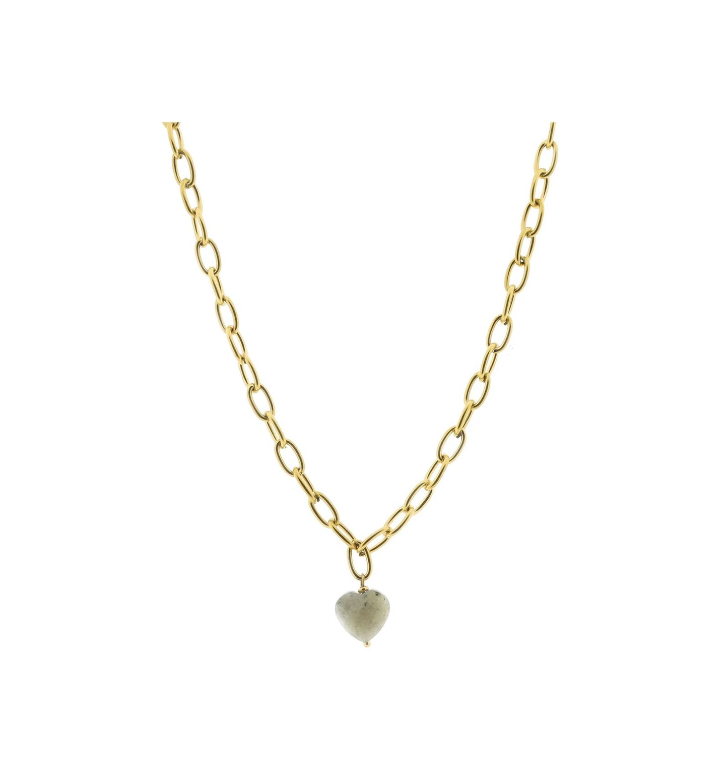 Solid gold necklace beloved