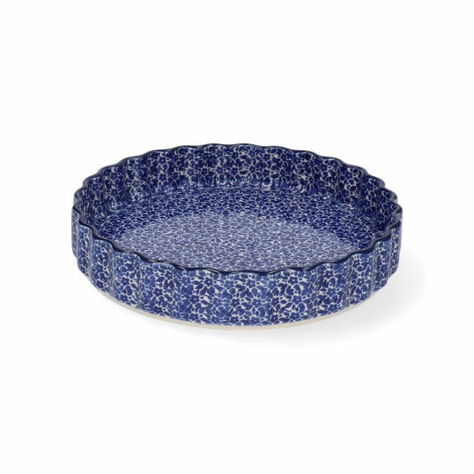 Bunzlau Pie Dish 1220 ml Indigo