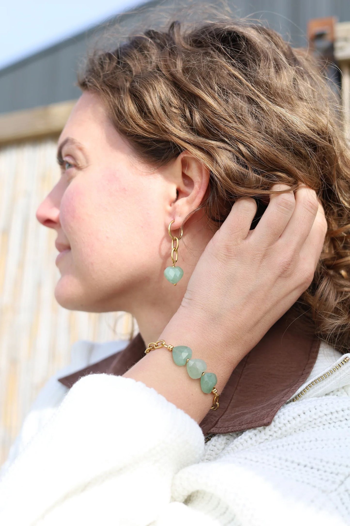 Solid gold bracelet beloved