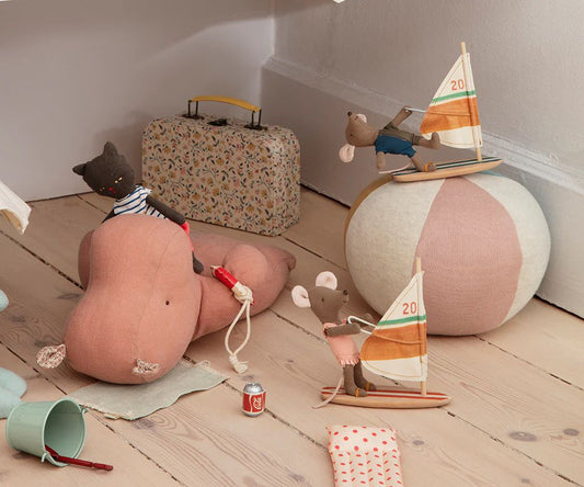 Maileg Surfer muis kleine zus