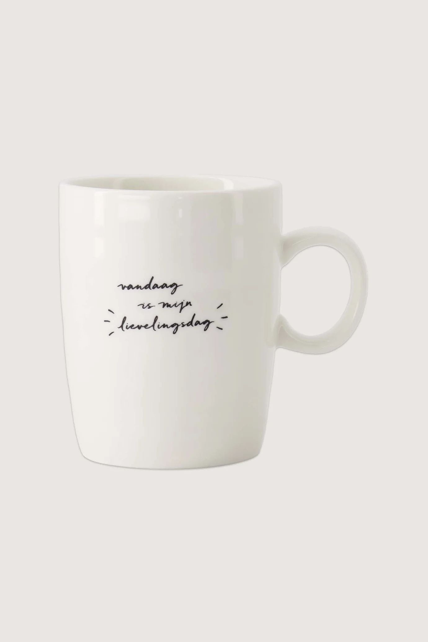 Zusss theemok lievelingsdag wit / zwart