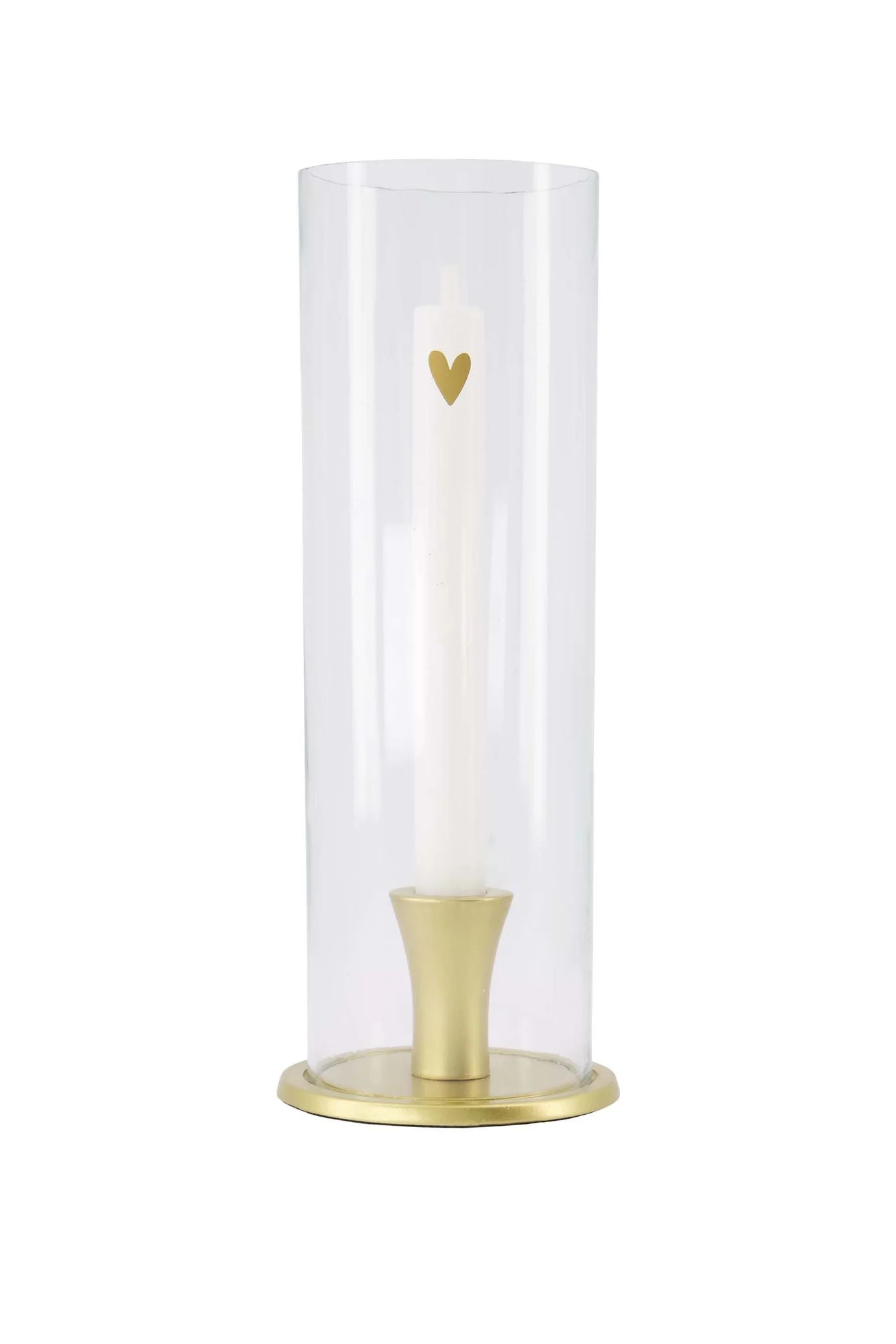 Zusss kandelaar glas hartje
