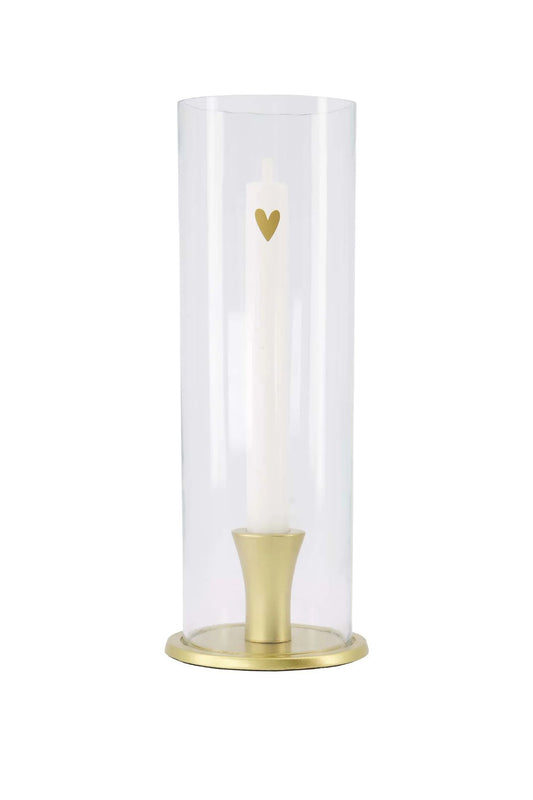Zusss kandelaar glas hartje