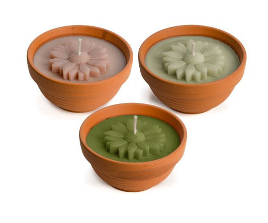 Rustik lys outdoor flower bowl dahlia 1st