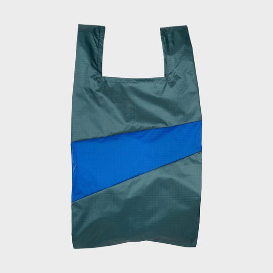 Susan Bijl the new shopping bag Pine & Blue LARGE