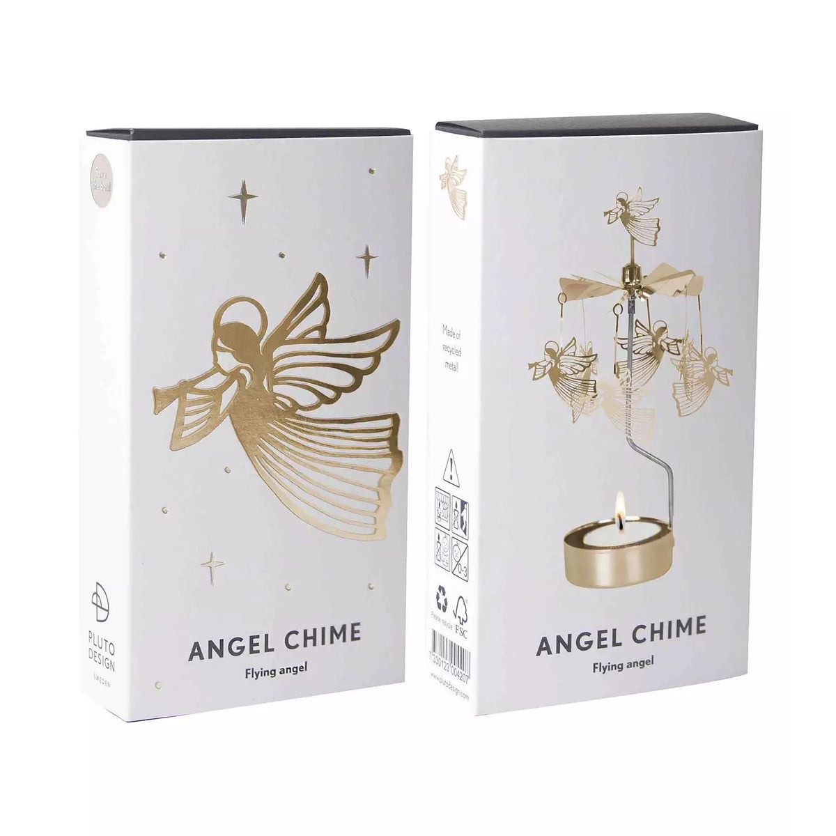 Pluto theelicht spinner flying angel gold